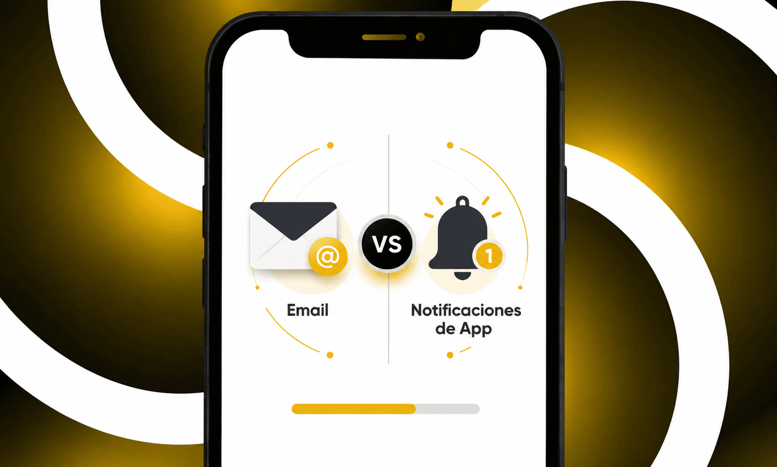 Notificaciones push frente a email en ecommerce
