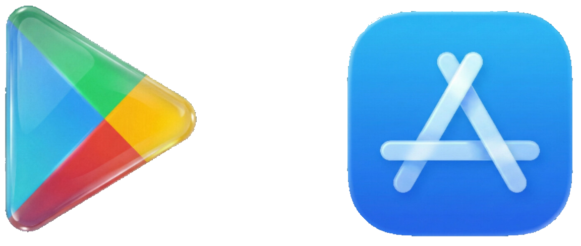 Google Play and App Store