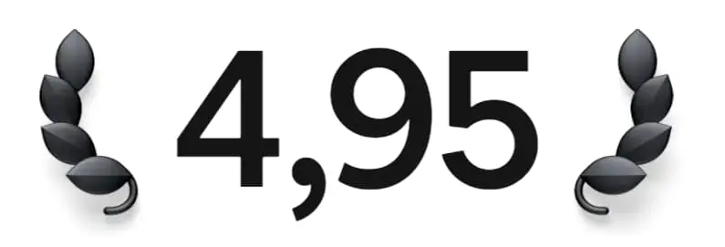 Puntuación 4.95